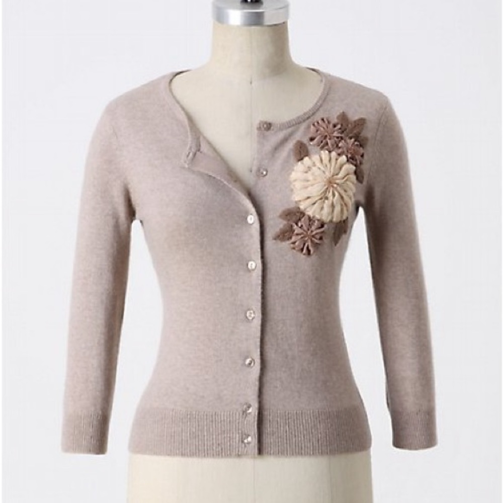 Anthropologie Wool Blend Cardigan